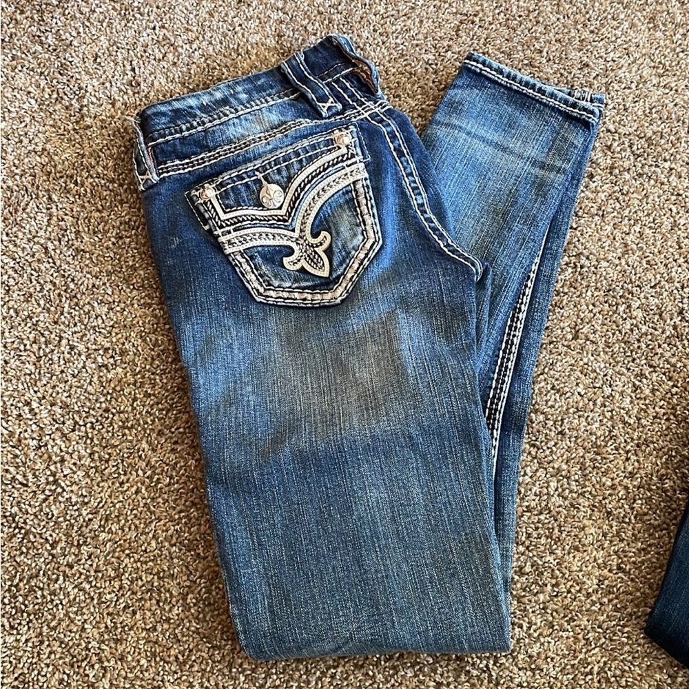 Rock revival skinny jeans